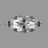 Twelve Easy Gemstone Faceting Designs Easy Cut Marquise gem facet diagram